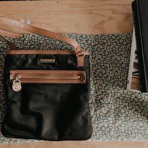 Michael Kors nylon crossbody bag